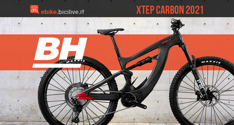 BH Xtep Carbon 2021, una nuova eMTB con motore Shimano EP8