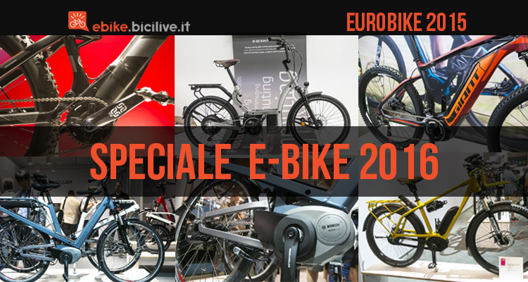 Eurobike: speciale bici elettriche 2016