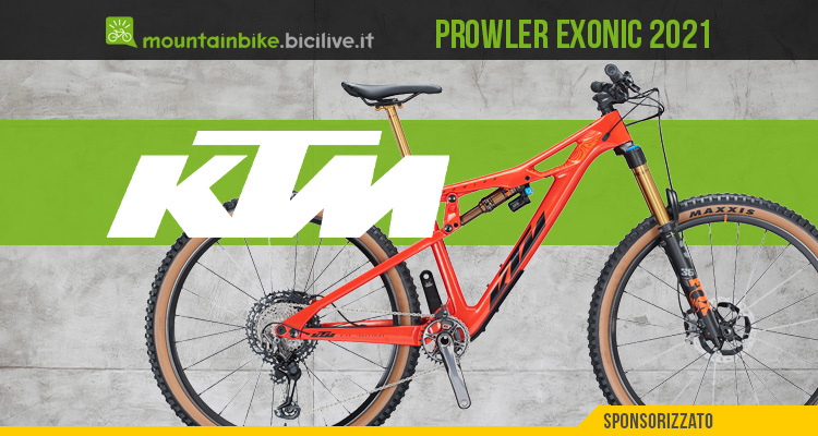 Nuova KTM Prowler Exonic 2021: una 29″ biammortizzata tuttofare