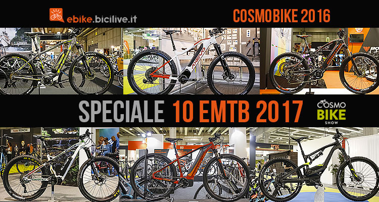 CosmoBike Show 2016: speciale 10 eMTB