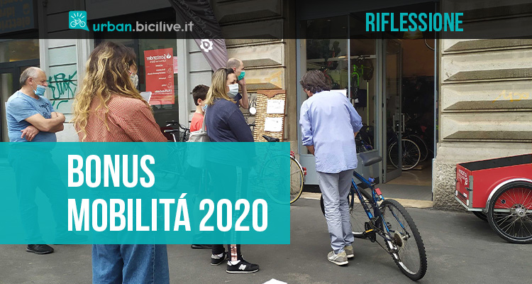 Bonus Mobilità 2020: un po’ di confusione e un’occasione persa