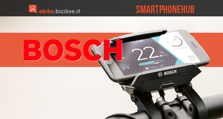 Lo Smartphonehub di Bosch collega l’ebike in rete