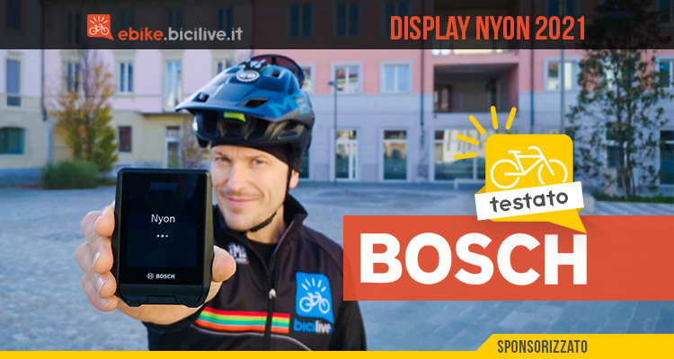 Test nuovo display Bosch Nyon 2021: navigazione, touchscreen e connettività