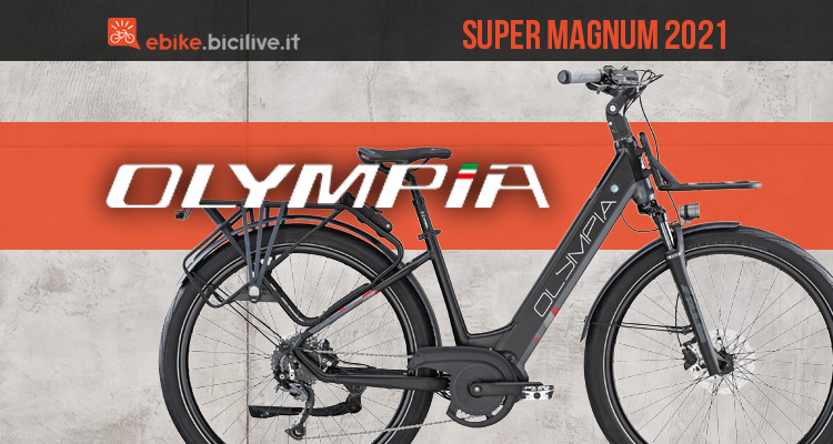 Olympia Super Magnum, una e-bike da trekking ad alto comfort