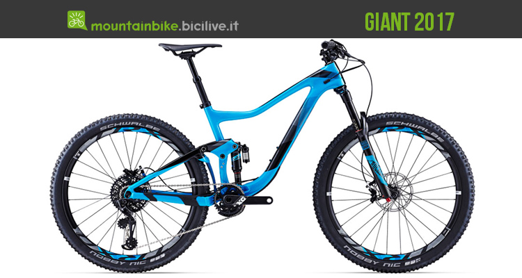 Giant 2017, ecco le novità per le mtb da trail e xc