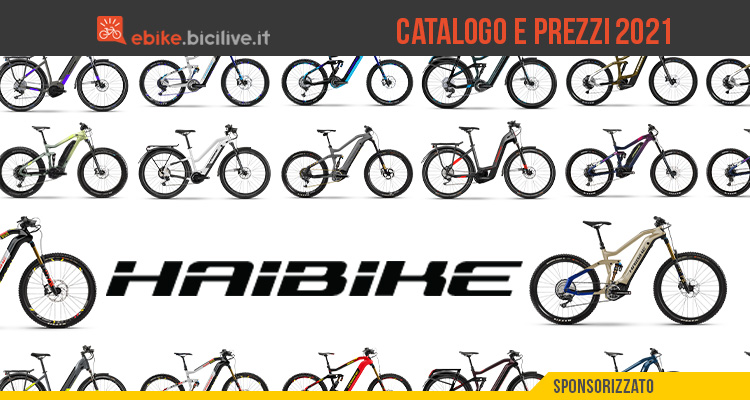 Haibike: il catalogo e il listino prezzi delle ebike 2021