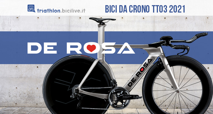 De Rosa TT-03: una “macchina da cronometro” per il triathlon