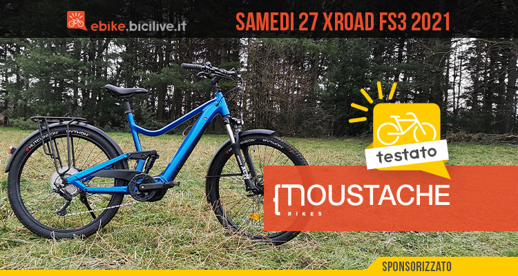 Moustache Samedi 27 Xroad FS3: eTrekking biammortizzata con Bosch CX