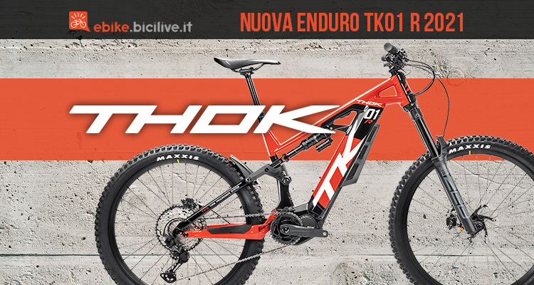 TK01 R 2021, la nuova versione della Enduro di Thok