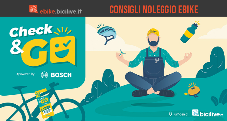 10 consigli per noleggiare un’ebike: Check&Go ePowered by Bosch