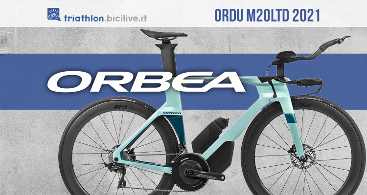 Orbea Ordu M20LTD, nuova bici triathlon leggera e aerodinamica