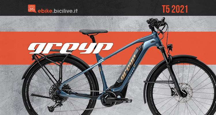 Greyp T5, nuova ebike da trekking in due versioni