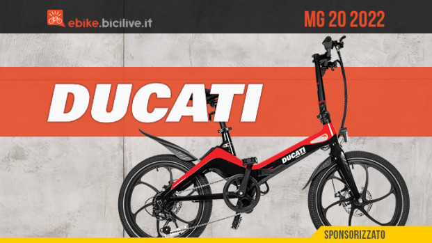 Ducati MG-20: un’ebike pieghevole italiana in magnesio