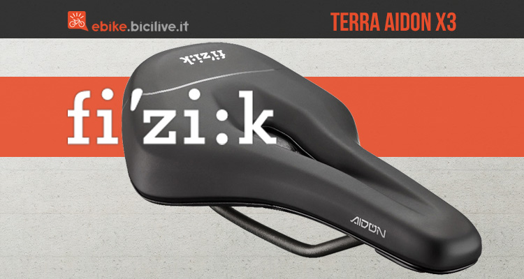 Fi’zi:k Terra Aidon X3, la sella pensata per le e-MTB