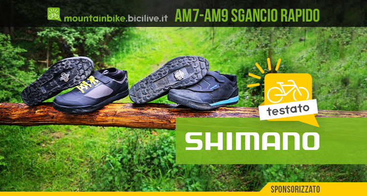 Shimano AM7 e AM9: il test delle scarpe MTB a sgancio rapido