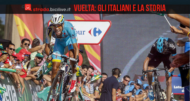 Vuelta Italia: da Molinar e Bertola a Nibali e Aru