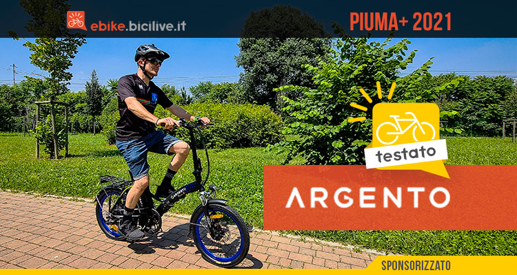 Il test della e-bike pieghevole Argento Piuma+: comoda e pratica