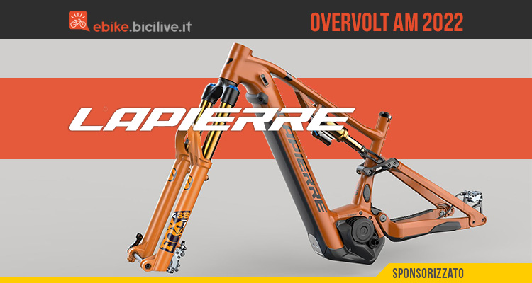 Lapierre Overvolt AM 2022: nuova geometria e nuovo sistema intelligente Bosch