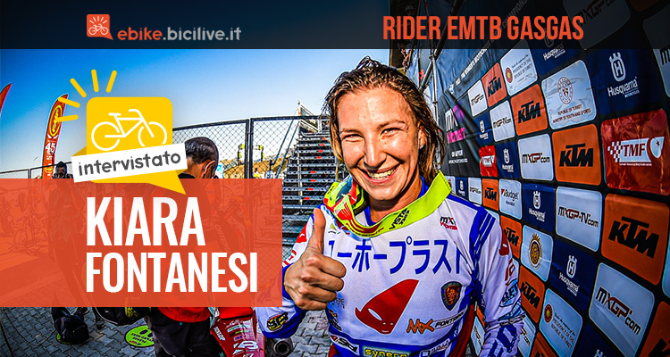 Intervista a Kiara Fontanesi di GASGAS: la campionessa di motocross e la e-MTB