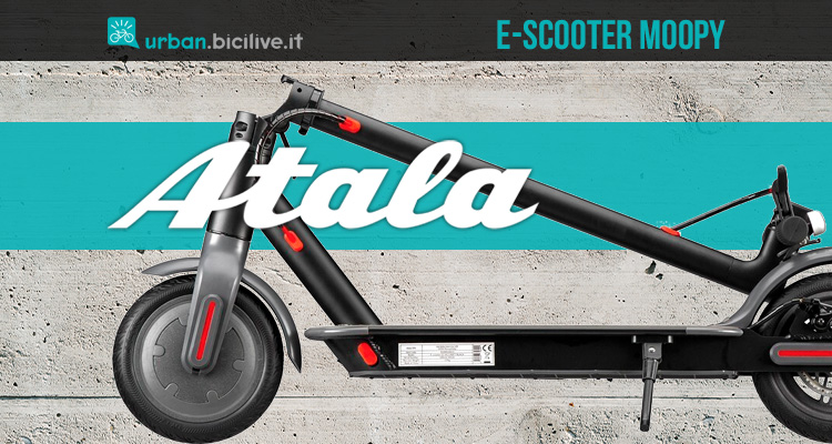 Il monopattino elettrico Atala E-Scooter Moopy