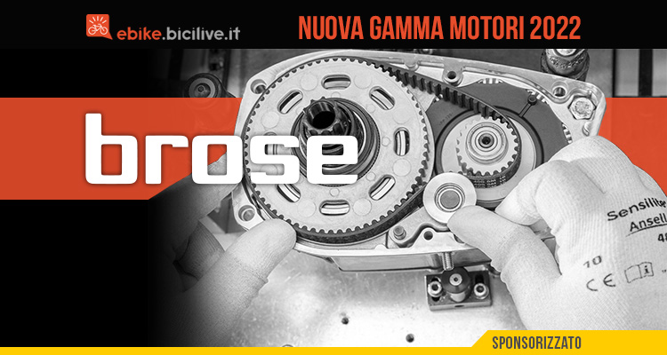 La gamma Brose 2022 per ebike: motori, display e batterie