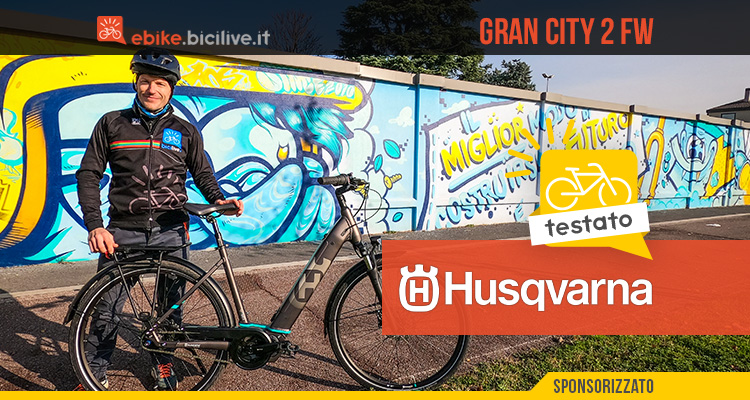 Il test della ebike urban Husqvarna E-Bicycles Gran City 2 FW 2021