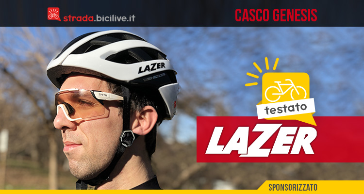 Il test del casco per ciclisti Lazer Genesis
