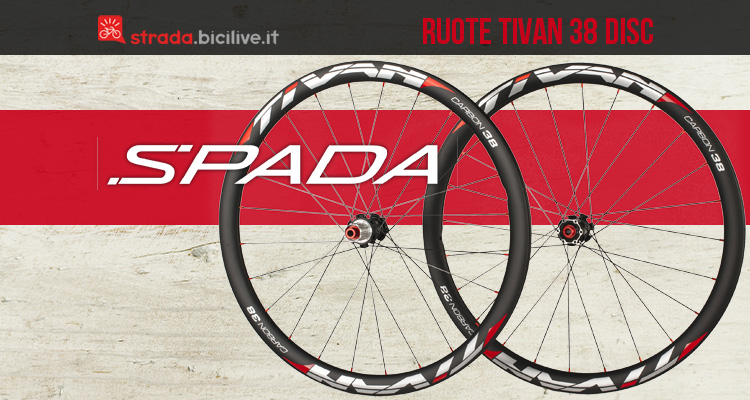 Spada Bike Tivan 38 Disc: ruote made in Italy leggere, aerodinamiche e resistenti