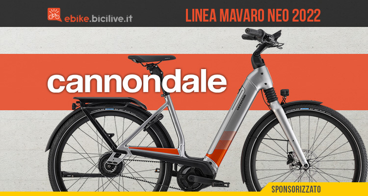 La linea Cannondale Mavaro Neo 2022: ebike ad alta tecnologia per la città