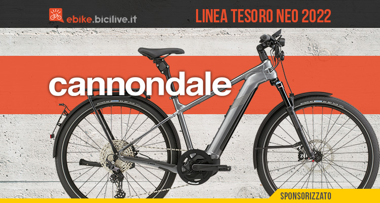 Linea Cannondale Tesoro Neo 2022: eUrban per l’avventura e l’esplorazione