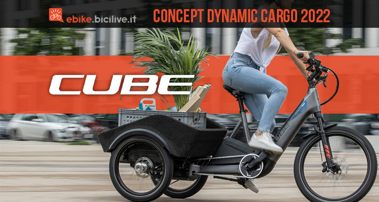 Cube Concept Dynamic Cargo: l’e-trike in collaborazione con BMW