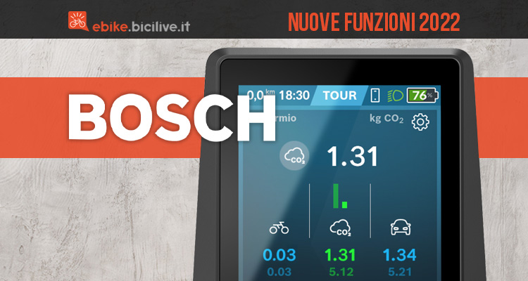 Le nuove funzioni per Bosch Nyon e per Bosch eBike Connect