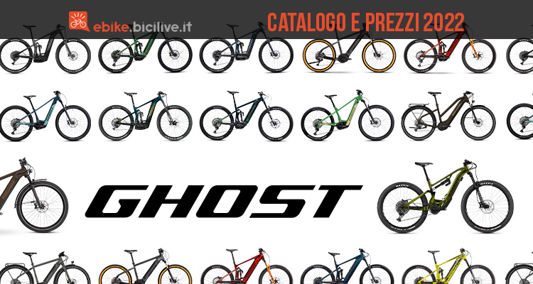 Tutte le ebike 2022 di Ghost: il catalogo e listino prezzi