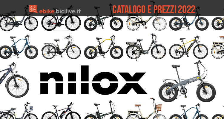 Tutte le e-bike 2022 Nilox: catalogo e listino prezzi bici elettriche
