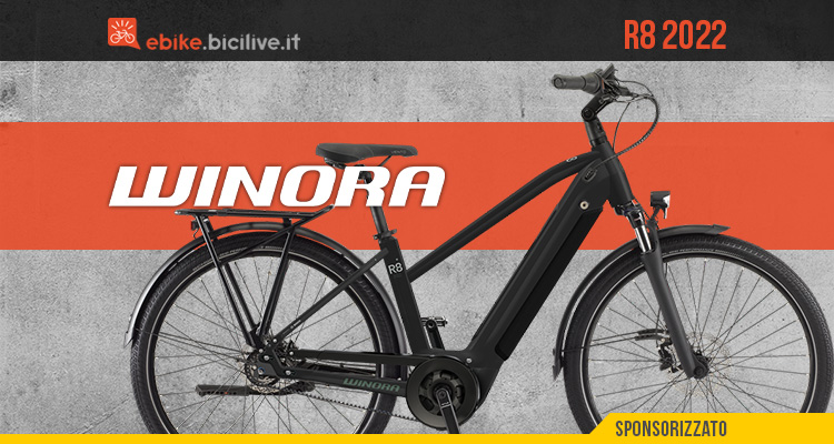 Winora Sinus R8 2022, la urban ebike per la bella stagione