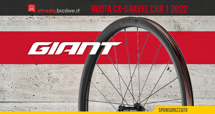 Giant CXR 1: l’ultima evoluzione di ruote per ciclocross e gravel