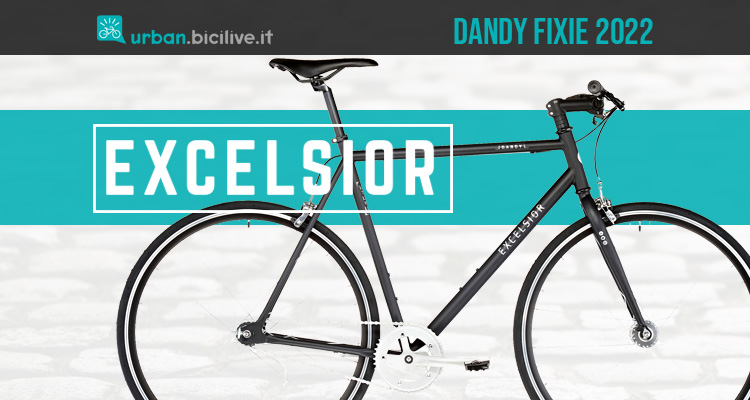 Excelsior Dandy, la bici fixie dallo stile vintage
