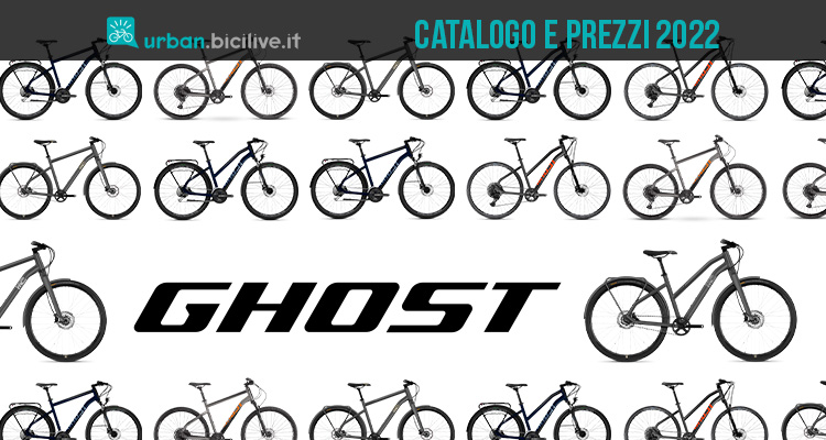 Le biciclette City e Trekking di Ghost: il catalogo e listino prezzi 2022