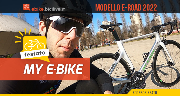 Il test della bici elettrica da strada E-Road di My E-bike