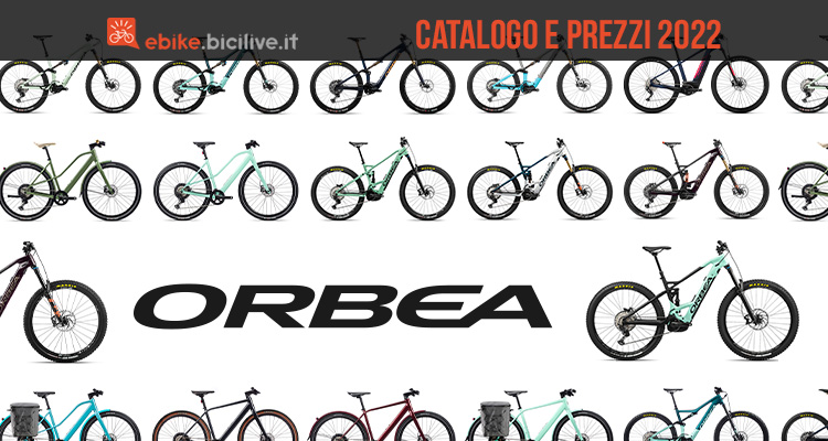 Il catalogo ebike 2022 di Orbea: 50 modelli per ogni tipo di esigenza