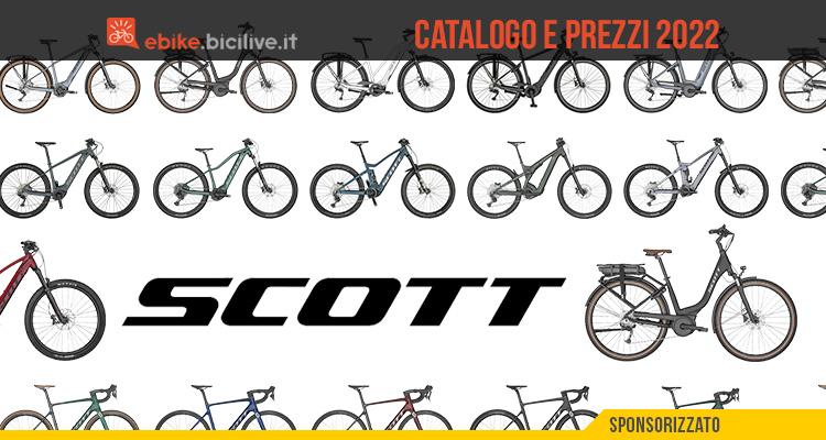 Il catalogo delle ebike Scott 2022: più di 70 bici elettriche per ogni esigenza