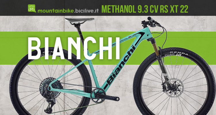 Bianchi Methanol 9.3 CV RS XT 2022: una mountain bike XC a tutto tondo