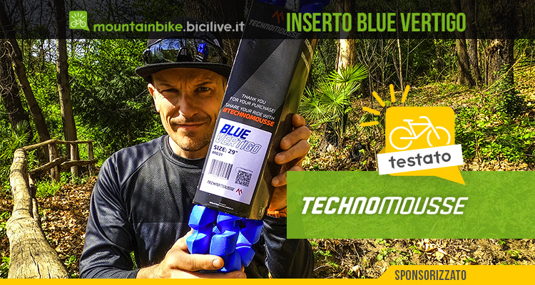 Il test dell’inserto Technomousse Blue Vertigo, disegnato per l’XC e il trail riding