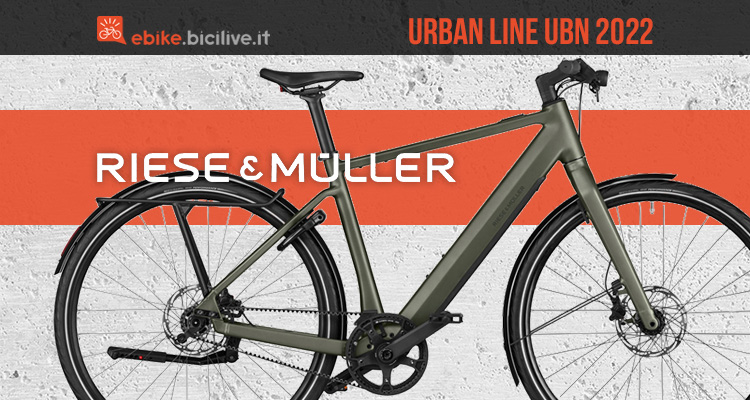 Riese & Müller Urban Line UBN 2022: integrazione high-tech e look minimale