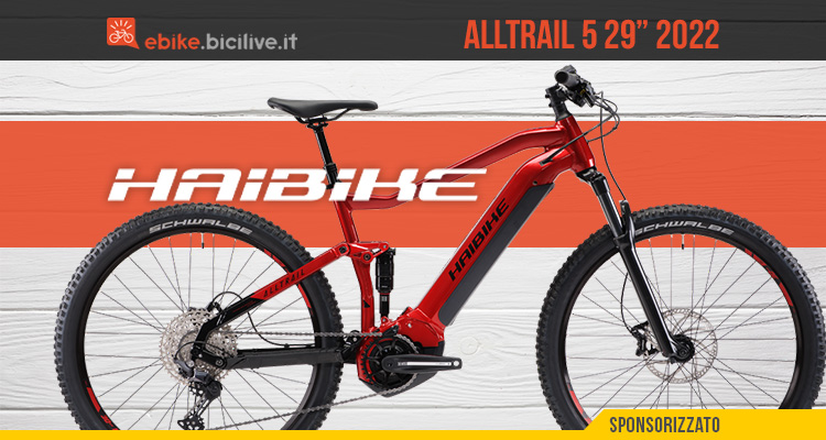 Nuova Haibike AllTrail 5 29″ 2022: una eMTB tutto fare