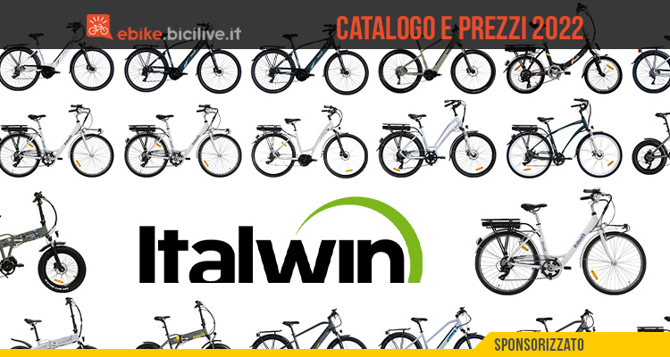 Tutte le ebike 2022 Italwin: catalogo e listino prezzi