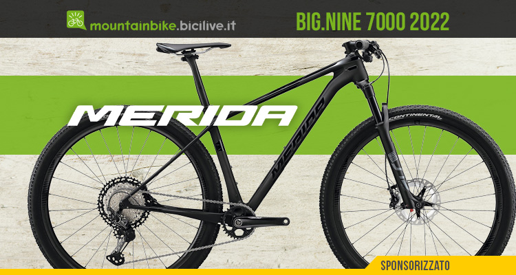 Merida Big.Nine 7000, la nuova mountain bike da XC