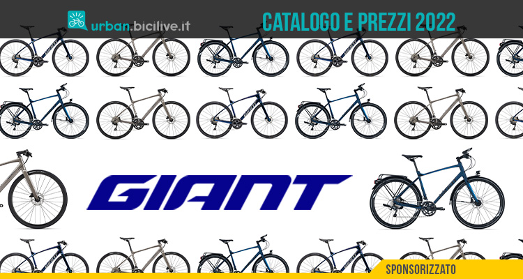 Le bici da città e trekking 2022 di Giant: catalogo e listino prezzi