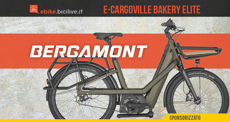 Bergamont E-Cargoville Bakery Elite: una cargo ebike solida e affidabile