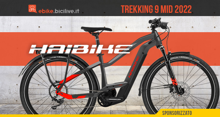 Haibike Trekking 9 Mid 2022: massima sicurezza e potenza su ogni terreno